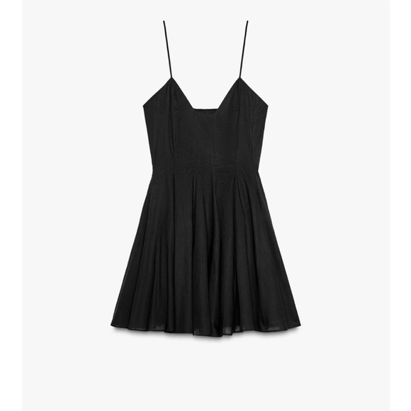 Short Poplin Dress - Picture 9 of 11